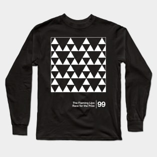 Race for the Prize / Minimal Style Graphic Artwork Design Long Sleeve T-Shirt